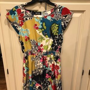 Multi color short dress